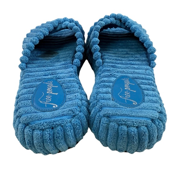 NWOB Free People Two Days in Ibiza Platform Sandals in Cerulean Blue Size 10 - Picture 8 of 16